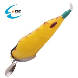 5PCS Topwater Fishing Lure Bass Fishing Frog