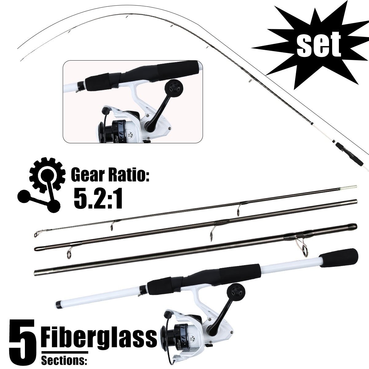 Complete Fishing Rod Combo Set - Image 6