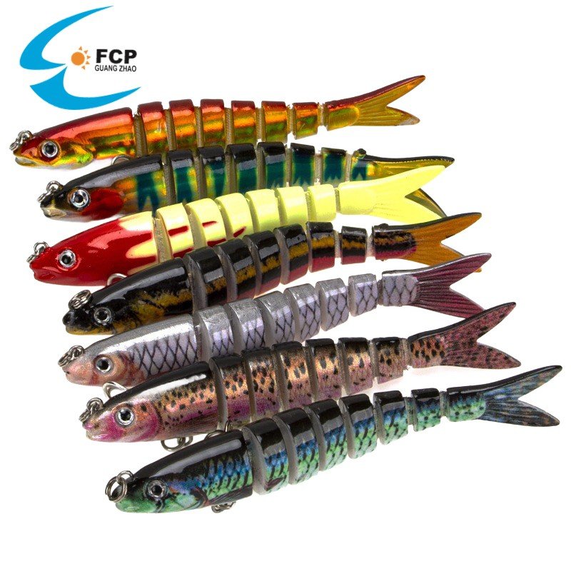 Multi-jointed Hard Lure / Segmented Hard Swimbait (for Lure Fishing)