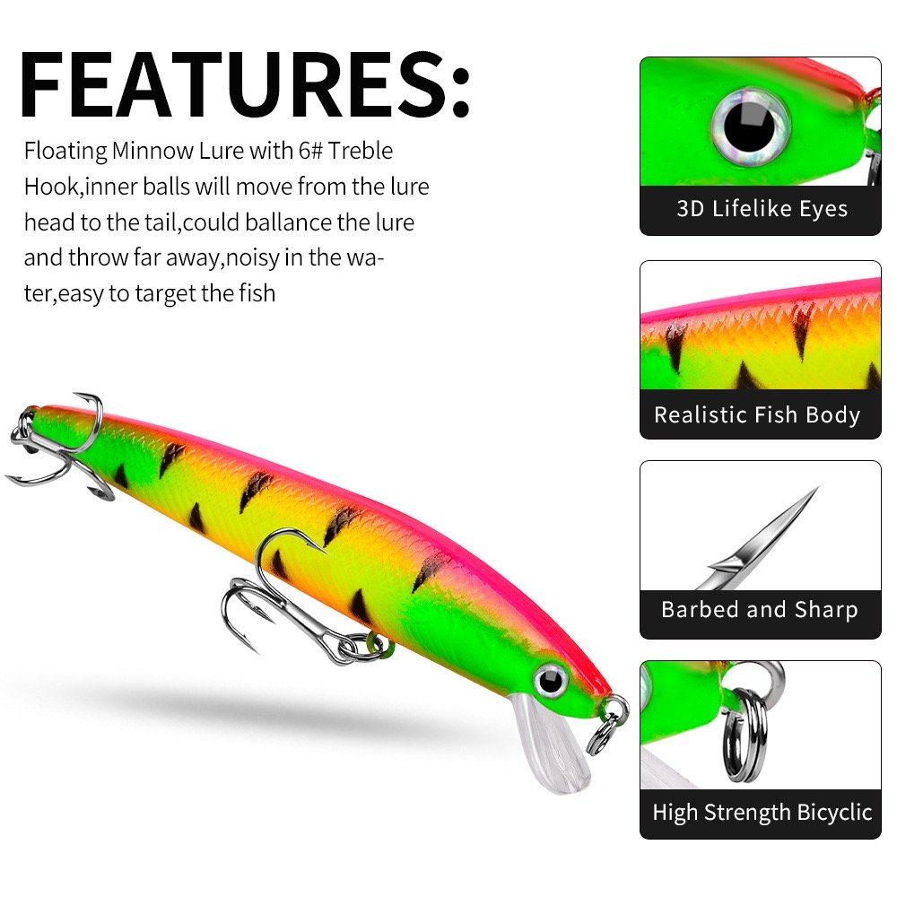 New Model Long-Casting Hard Lure – Fishing Tackle - Image 3