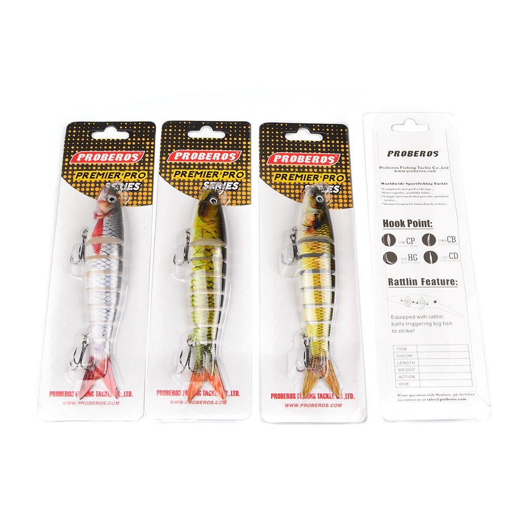 Multi-jointed Hard Lure / Segmented Hard Swimbait (for Lure Fishing) - Image 5