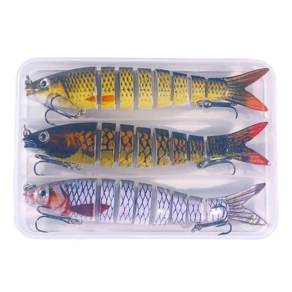 Multi-jointed Hard Lure / Segmented Hard Swimbait (for Lure Fishing) - Image 7