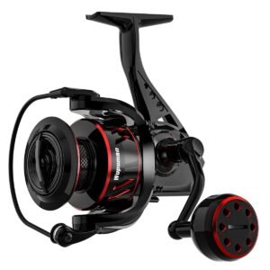 FishingAce Spinning Reel (3000-7000 Series) - 5.2:1/5.5:1 Gear Ratio, 7+1 Bearings, 39.7LB Max Drag for Freshwater/Saltwater Fishing