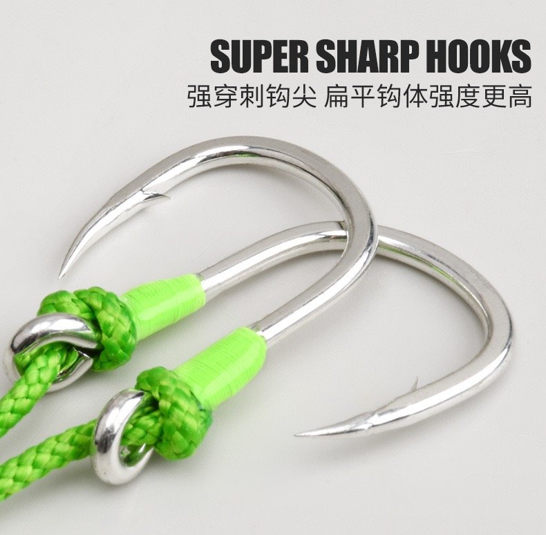 High-Strength UV Saltwater Fishing Hooks - Image 6