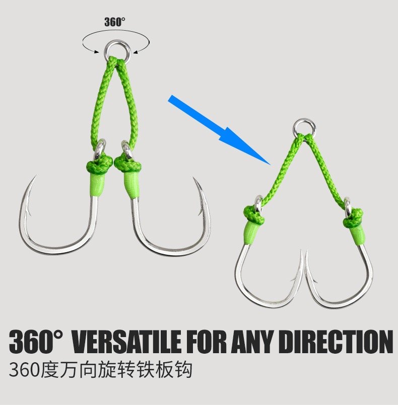 High-Strength UV Saltwater Fishing Hooks - Image 5